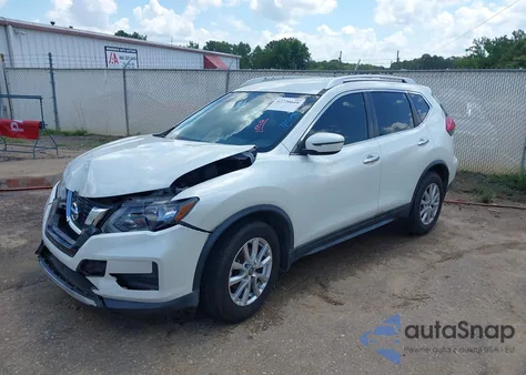 2017 Nissan Rogue Sv из США, поврежденный, VIN KNMAT2MT6HP527927